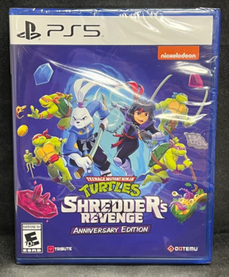Teenage Mutant Ninja Turtles Shredder's Revenge Anniversary Edition (PS5) NEW