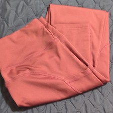 Women's Burgundy Solid Leggings Large Stretch Pockets Yoga Athleisure