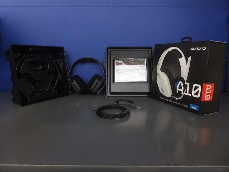 ASTRO A10 Gaming Headset Used Small Scratches Included Accessories