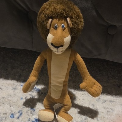 Vintage 11'' Nanco 2004 Madagascar Alex The Lion Plush
