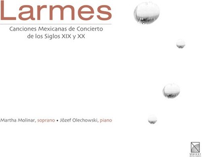Martha Molinar - Larmes: Mexican Concert Songs of the 19th & 20th [New CD] Digip