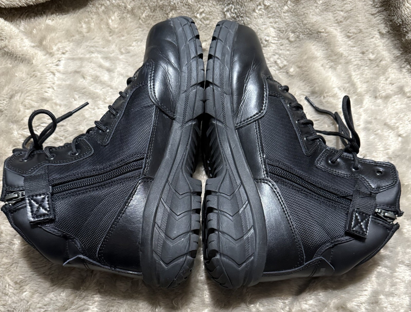 Interceptor Guard Black Leather Combat Tactical S… - image 14