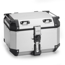 BAULETTO KAPPA - ALLUMINIO ARGENTO 48 LT / ATTACCO MONOKEY - KVG480A K'VOYAGER