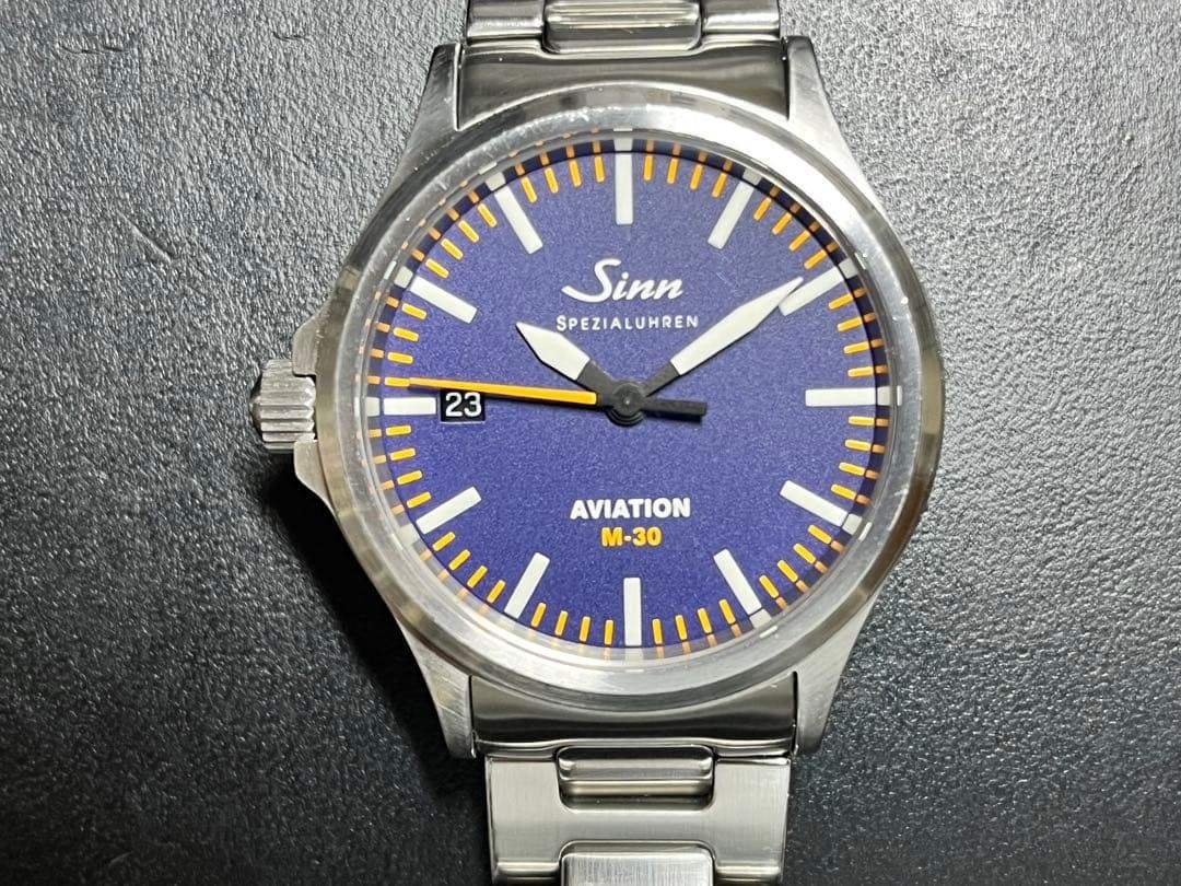 Serviced] Sinn 556 I M-30 Aviation Limited Edition Blue Dial on H