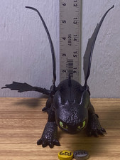 How to Train Your Dragon Night Fury Toothless 8" Figure 2018 DWA LLC -GDJ-A-1053