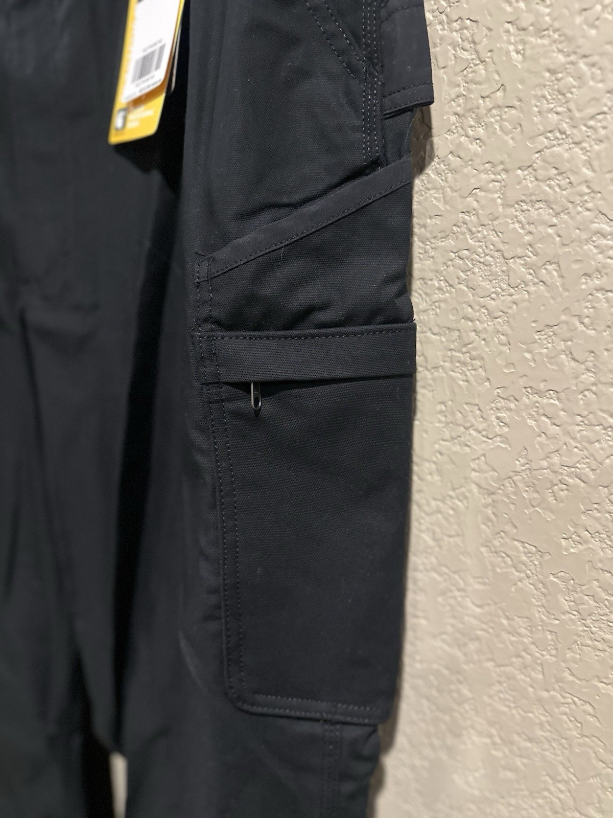 Carhartt Professional Rugged Series Black Multipocket Pants Size 40x34 image 5