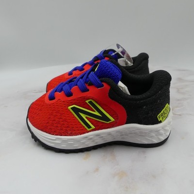 New Balance Baby Shoes Size 2 Wide Fresh Foam Arishi v2 Bungee Sneakers Kids
