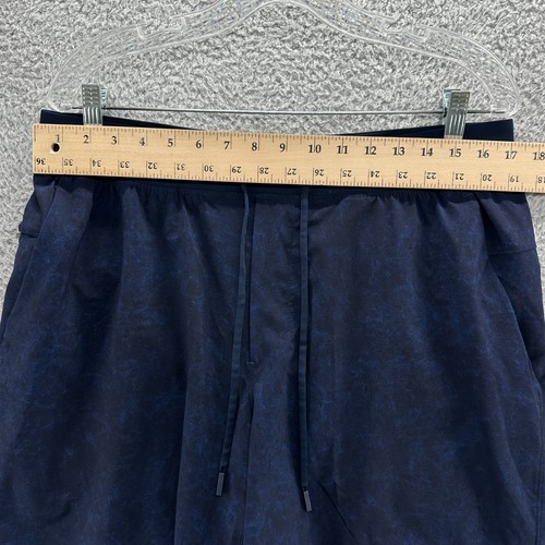 Lululemon Shorts Herren XL Blau T.H.E. Linerless Short 9 Running Gym Wandershorts - Bild 3 von 12