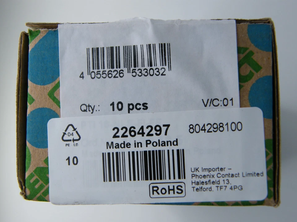 Caja de 10 x Phoenix 1030135 PTI16NLSFI RS 226 4297 Foto 4 de 4