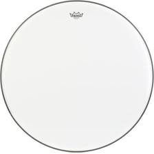 Remo Ambassador Smooth White Bass Drumhead - 28 inches