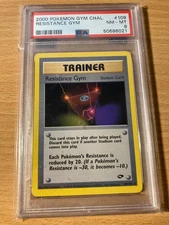 PSA 8 resistance gym gymm challenge 2000 pokemon