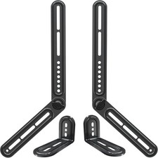 Soundbar Mount Bracket for Mounting Above or Under TV Fits Most of Sound Bars Up