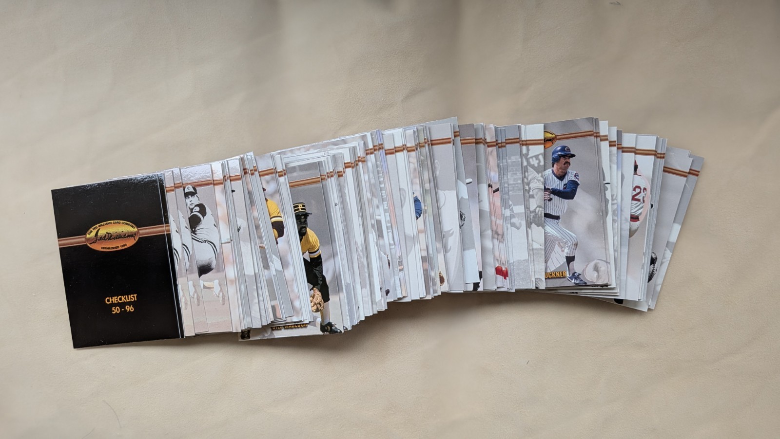 Buy One Get One Free 1993 Ted Williams Company Baseball Card #1-96 -You Pick- NM