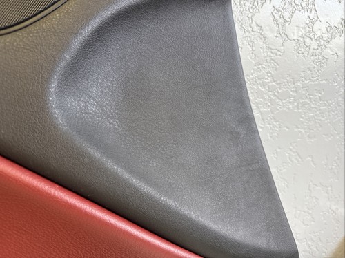 1999 BMW E46 323ci Front Door Panel Left Coupe Convertible Red OEM - Picture 6 of 21