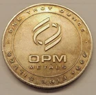 OPM Metals 1 Troy OZ. .999 Fine Silver Round