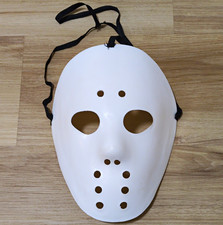 1987 Jason Voorhees Hockey Mask Rubies Custome Halloween Friday the 13th Straps