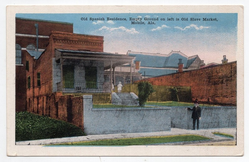 1920s? WB - Spanish Residence, Next to Old Slave Market - Mobile, Alabama
