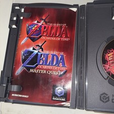 Gamecube Legend of Zelda Ocarina of Time Two Game Bonus Disc Master Quest TESTED