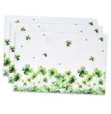 Disposable St Patrick's Day Paper Place Mats 50 Pack 11" x 17" Saint Patrick