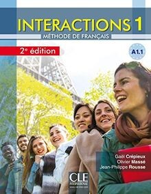 Interactions 1 Niveau A1.1 2ed von Crepieux/Masse | Buch | Zustand sehr gut