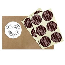 1 Circle Match Striker Stickers 12 Pieces Bumble/Dotted Pattern Match St...