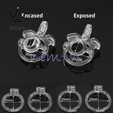 Small Sissy Chastity Lock Sissy with 4 Size Ring Cage Cb Lock Chastity Device