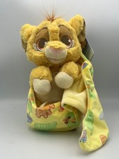 Disney Parks Babies Character Plush in Blanket Swaddle Soft Teddy BNWT