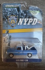 GreenLight Collectibles 1979 Ford F-250 NYPD Tow Truck 1:64 Scale Die-Cast Model