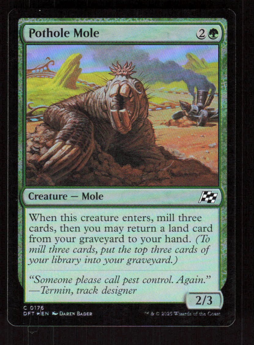 Pothole Mole Foil 176 Aetherdrift C NM