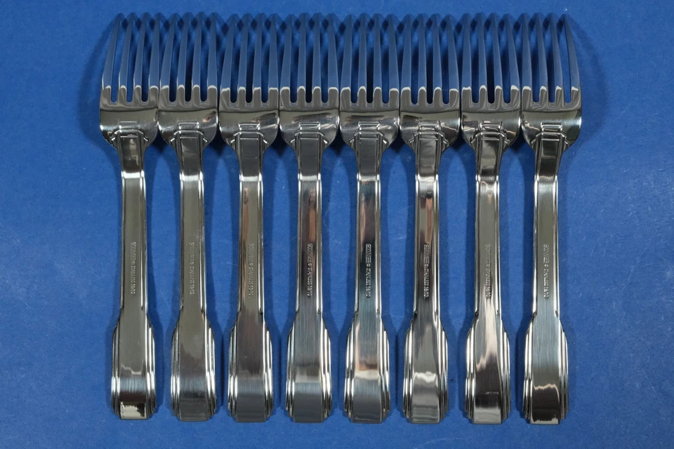 "8 tenedores de cena de acero inoxidable Godinger Cosmopolitan Fairmont de 8""" Foto 2 de 2