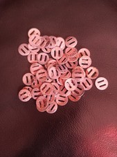 50 Gegensplinte f&uuml;r Stahlhelmteile (Unterlegscheiben), originale Ersatzteile