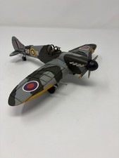 WWII RAF Spitfire Metal Model Airplane Fighter Plane Collectible