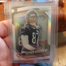 2025 Panini Prizm - Rookies Luther Burden Silver Prizm (RC) Chicago Bears 🔥