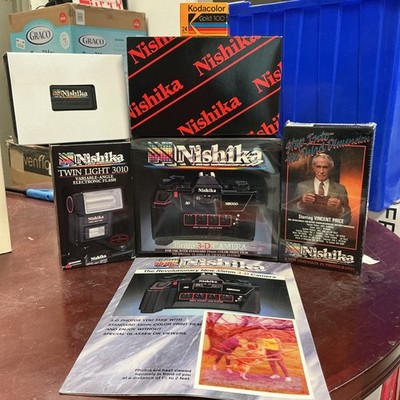 Buy Nishika N8000 35mm Quadrascopic Stereo 3D Lenticular Camera
