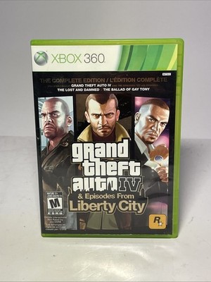 Grand Theft Auto 4 IV Complete Edition (Xbox 360 2010) Complete w/ Manual / Map