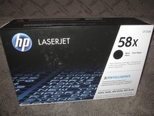 HP CF258X Black Toner Cartridge Genuine 58X LaserJet M404 M406 MFP M428