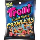 Trolli Sour Brite Crawlers Assorted Sour Fruit Flavors 5 Oz. Gummi Worms Trolli