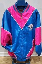 Vintage 80s / 90s Kyle Petty 42 NASCAR  NUTMEG BRAND Racing Jacket Mens Size XXL