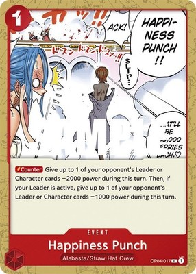 Happiness Punch - Normal OP04-017 Kingdoms of Intrigue NM