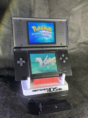 Nintendo DS Lite Schwarz inkl. Original Stylus & Slot-2-Abdeckung