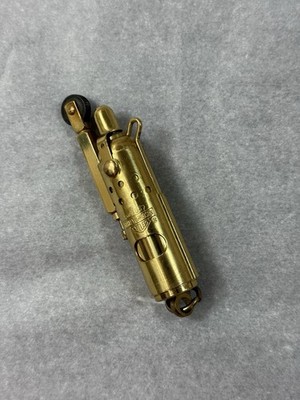 HARLEY DAVIDSON BRASS TRENCH LIGHTER IN GREAT USED CONDITION
