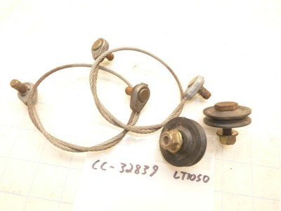 Cub Cadet LT-1042 1050 Tractor Lift Cables & Pulleys