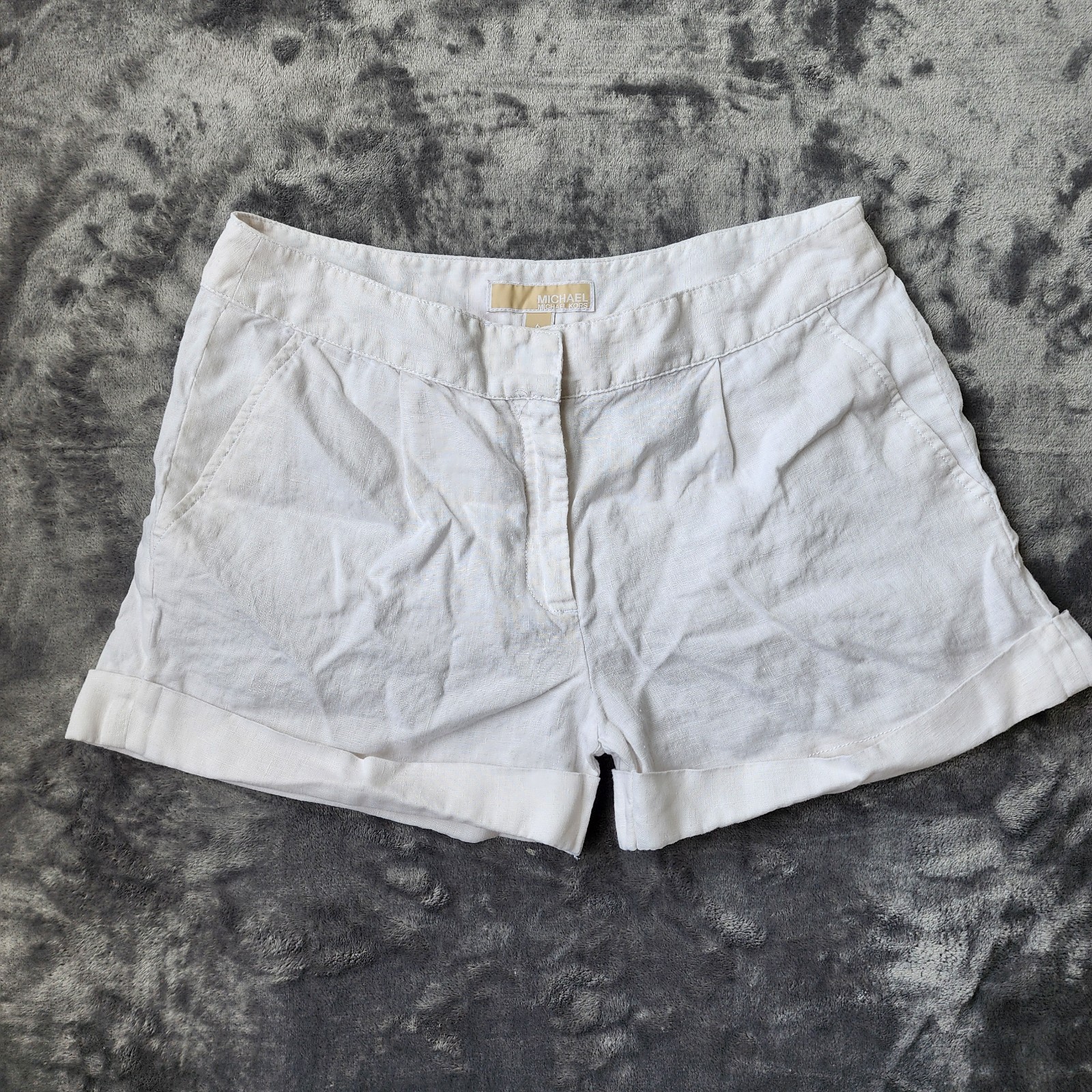 Michael Kors - Solid Pockets Summer Casual Shorts… - image 1