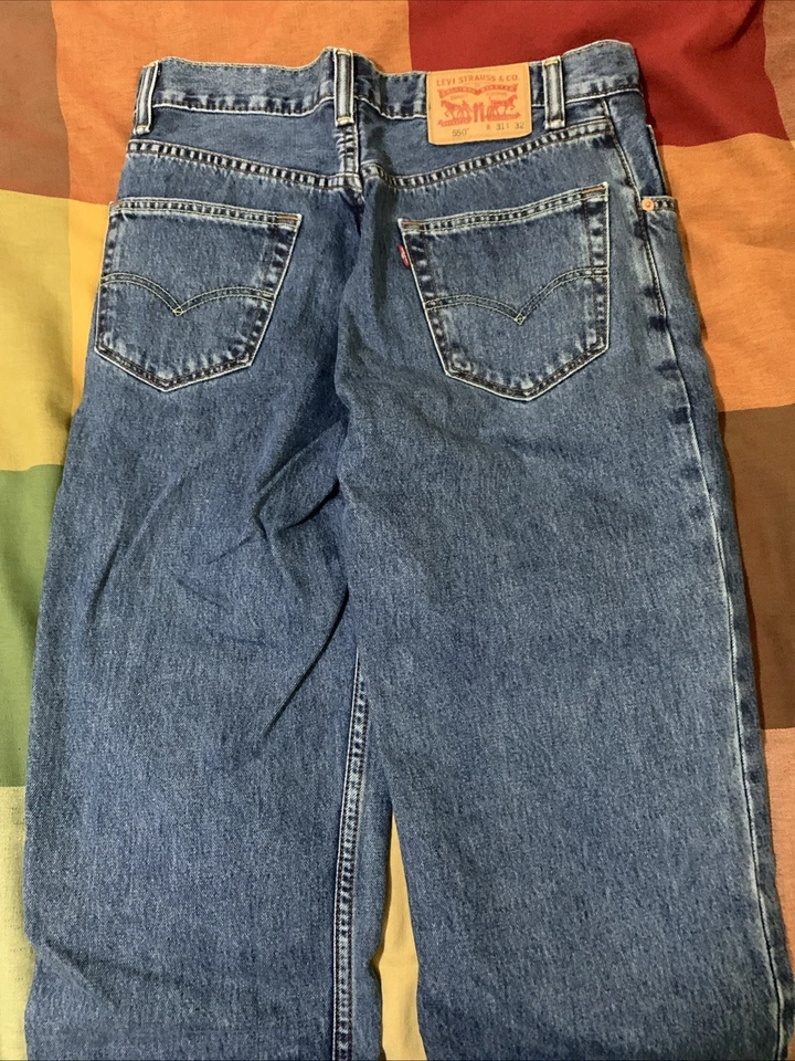 Levi's 550 Men's Jeans W31 x L32 - Image 3 of 3