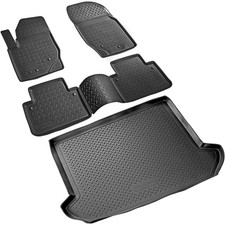Fußmatten & Kofferraumwanne Set passend für  Volvo XC90 I | 2002-2014 | 5 Sitze