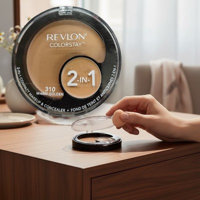 Revlon Colorstay 2-in-1 Compact Makeup & Concealer CHOOSE YOUR COLOR