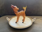 Vintage Disney Bambi With Butterfly On Tail Porcelain Figurine China — photo 2