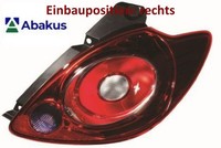 Abakus 431-1988R-LD-UE Heckleuchte Rechts RüCklicht Hecklicht FüR Ford