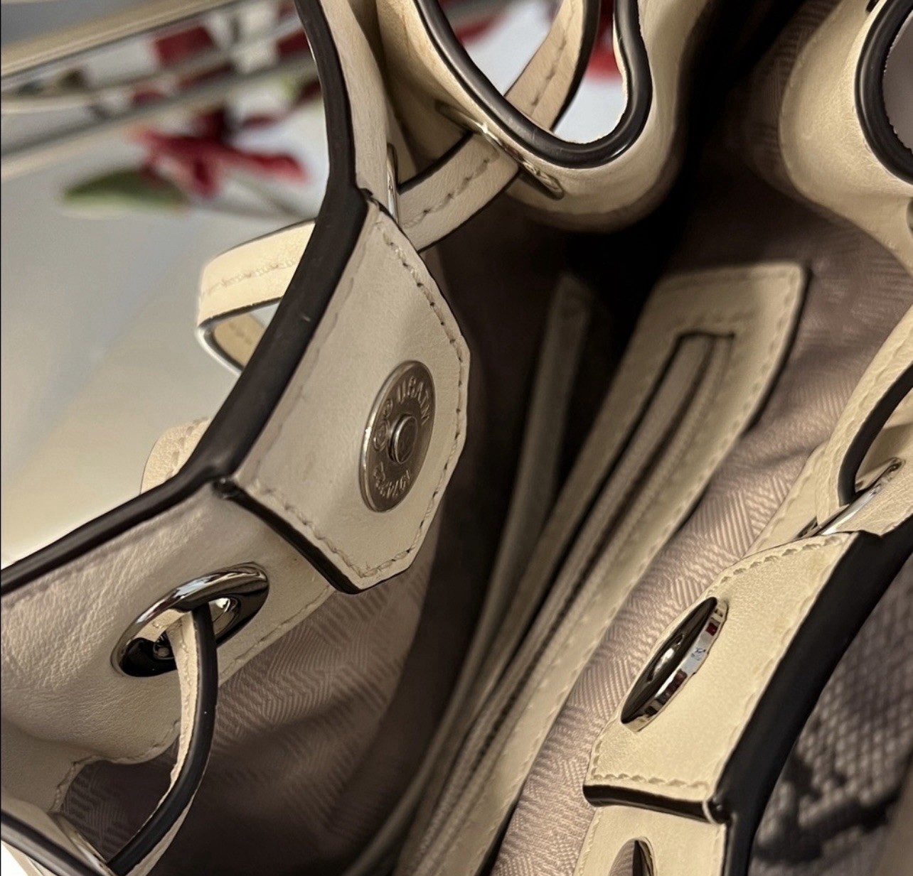 MICHAEL Michael Kors Dottie Python Embossed Bucke… - image 11