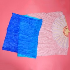  Paddle Fan Hand Fans for Women Evening Held Chinese Dance Fabric Prop